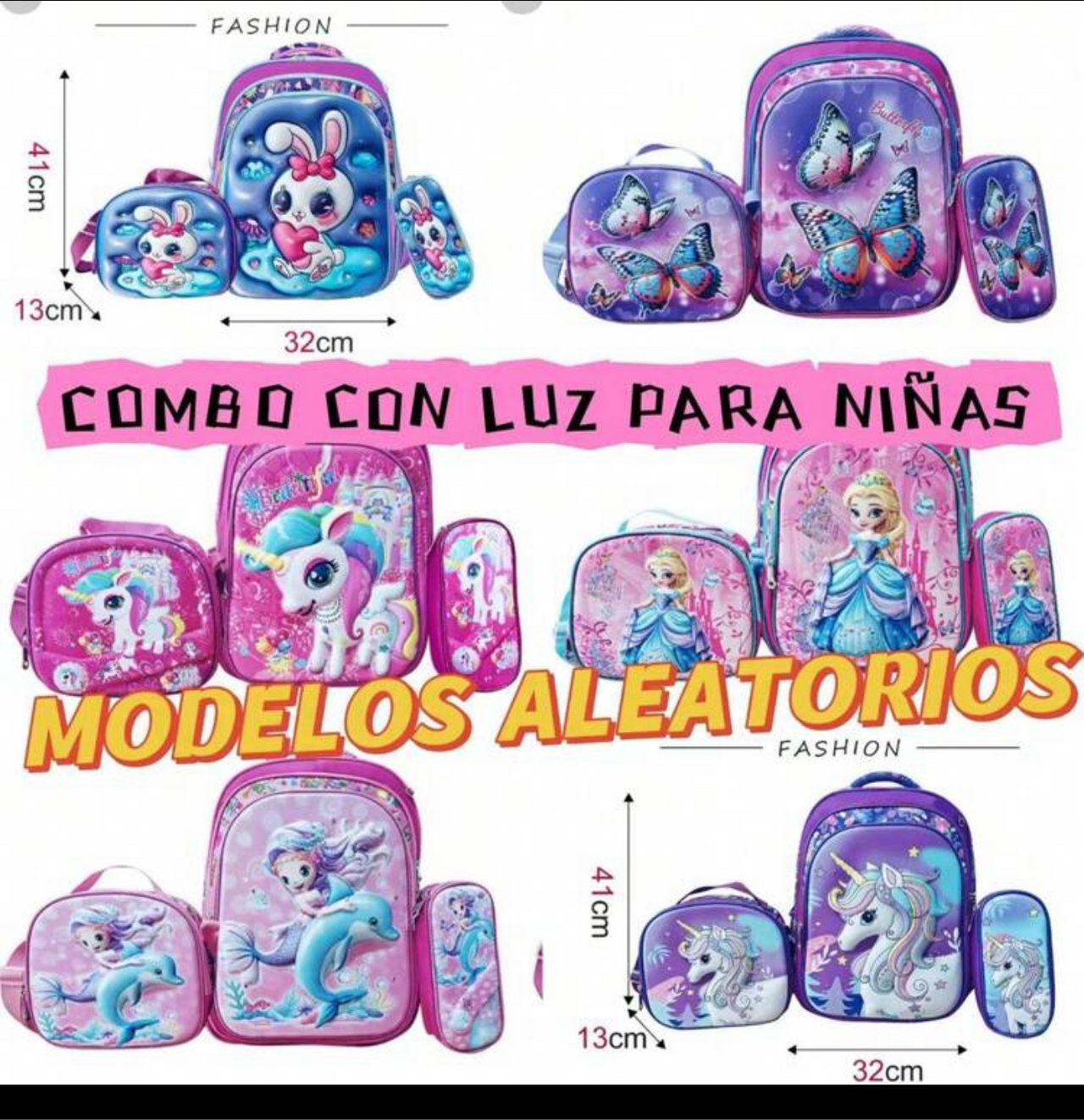 Mochila trío