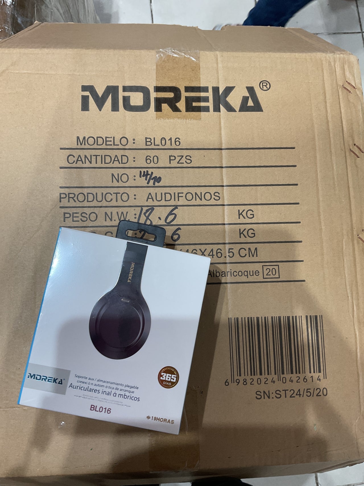 Audífono MOREKA BL016