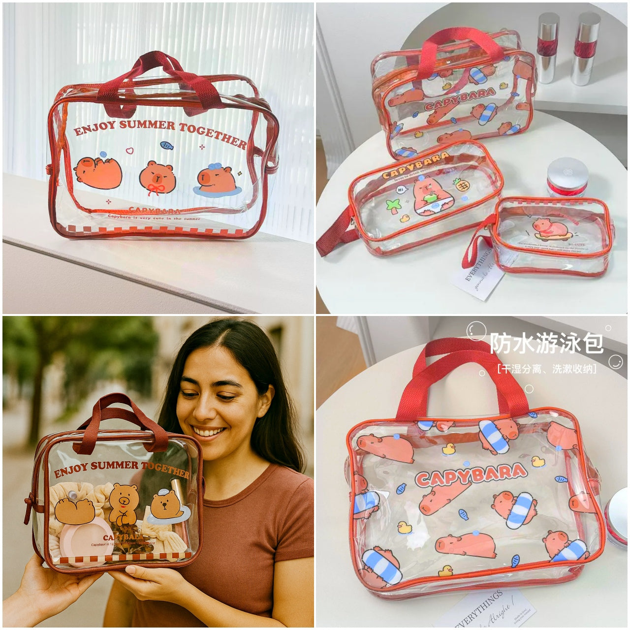 NECESER CAPIBARA BOLSA