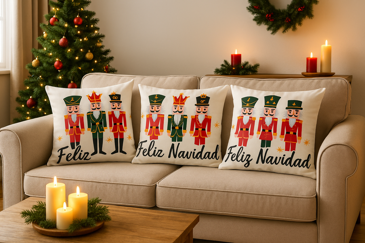 Funda almohada navidad 5237