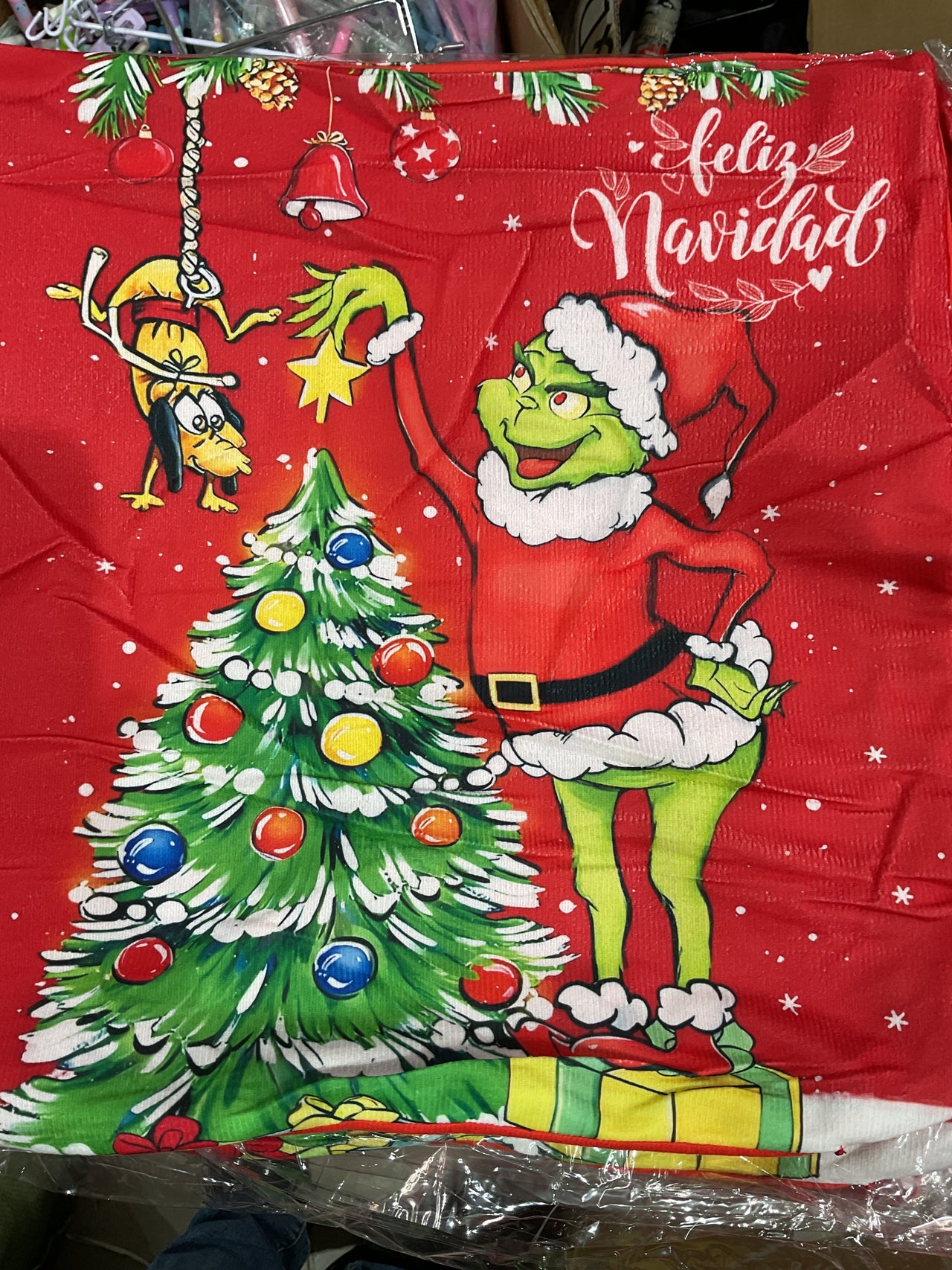 Funda almohada grinch 0502