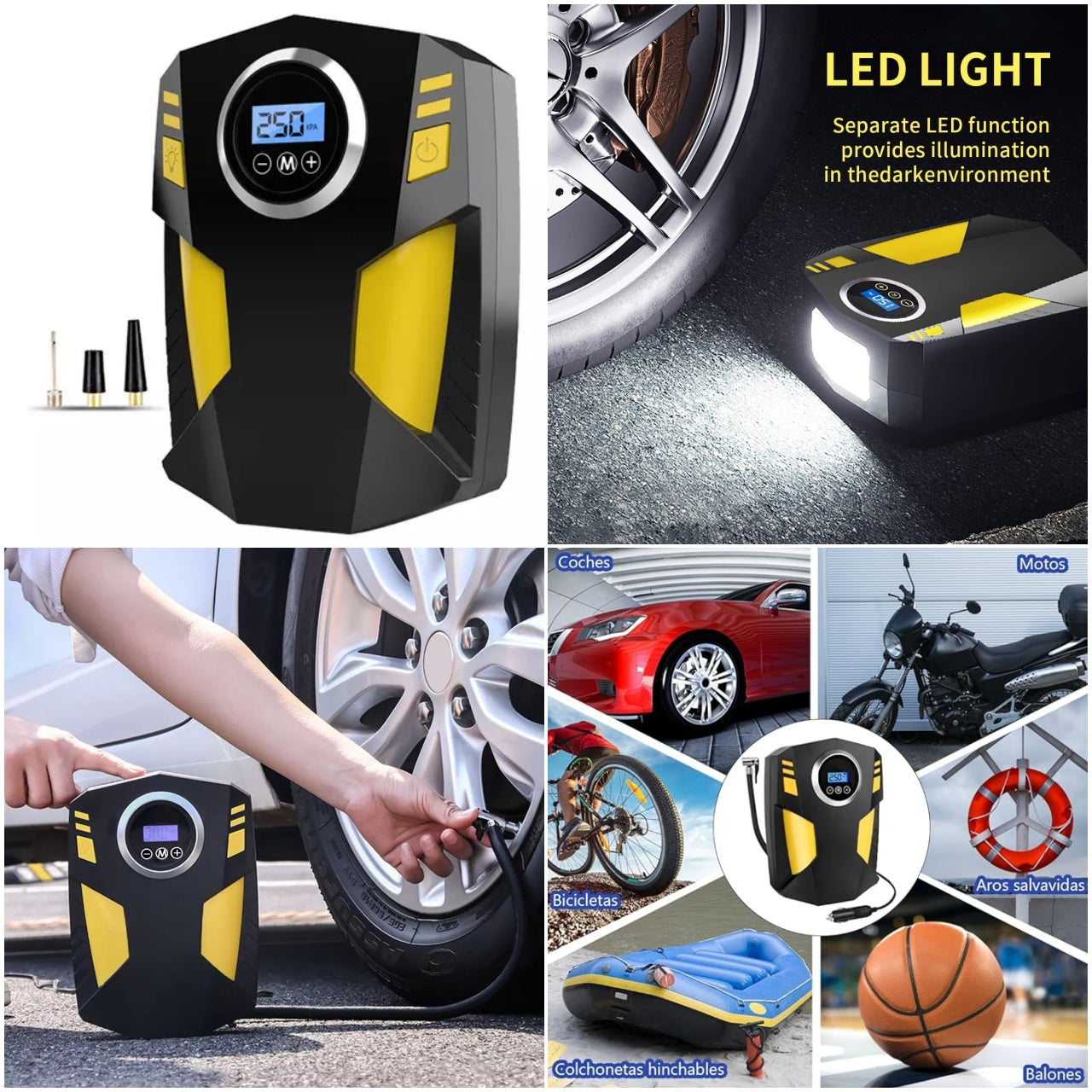 Compresor para llantas Auto