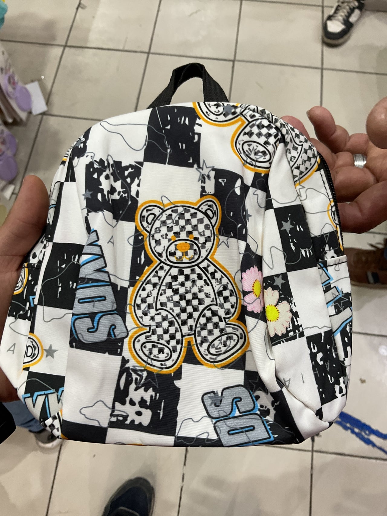 Mini mochila oso