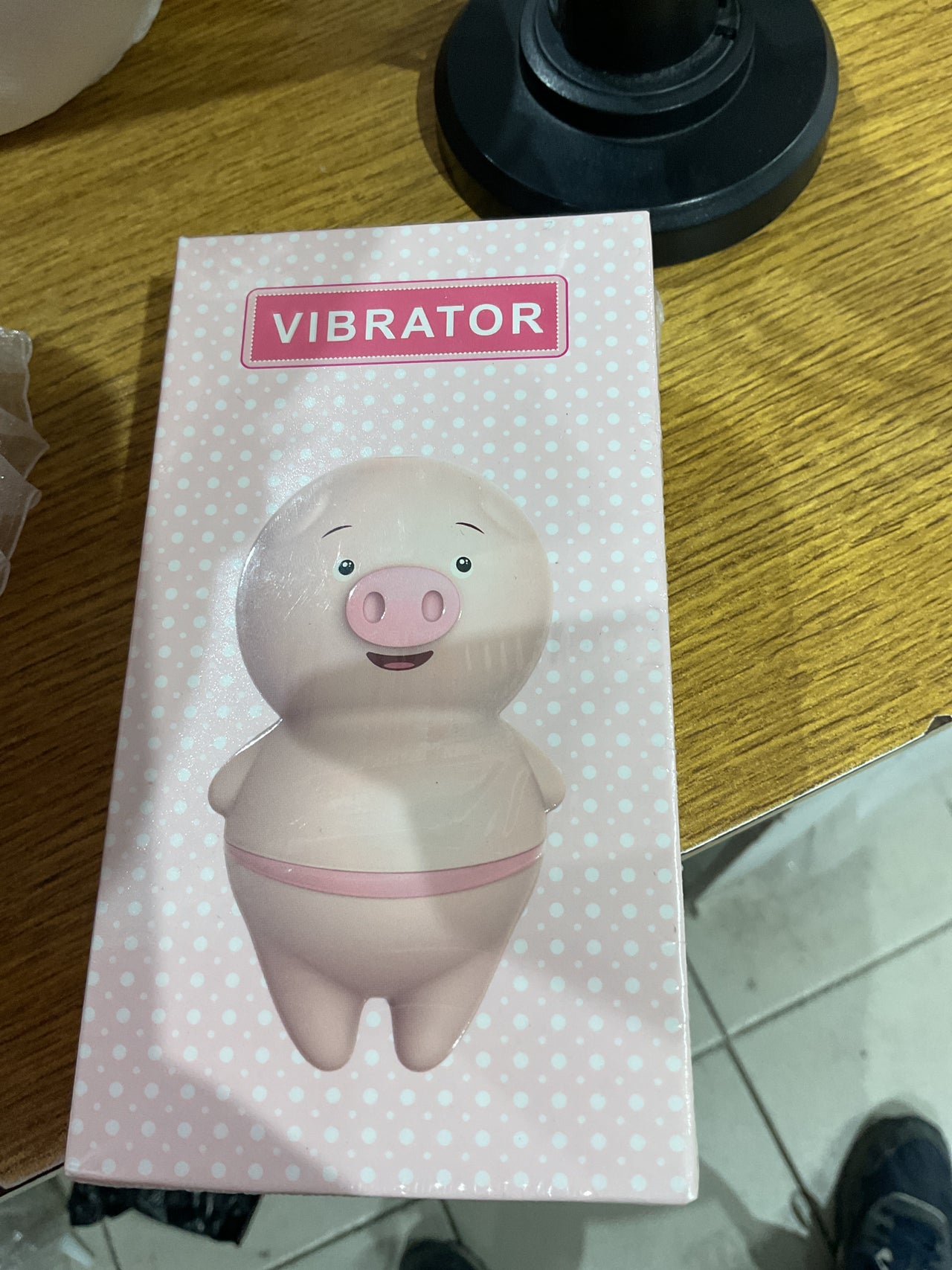 Vibrador puerquito grande