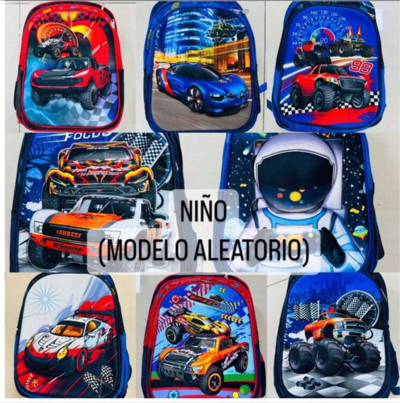 Mochila trío