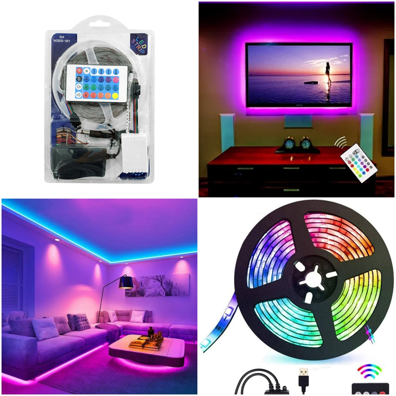 RGB TIRA DE 5 METROS