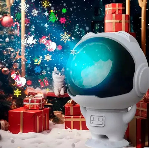 PROYECTOR NAVIDEÑO DE ASTRONAUTA
