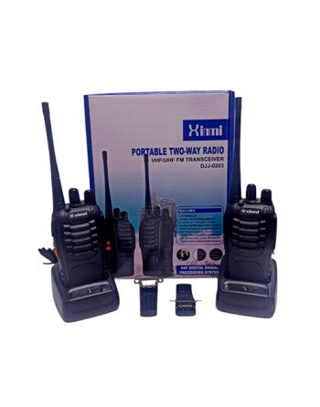 SET DE 2 RADIOS WALKIE TALKIE