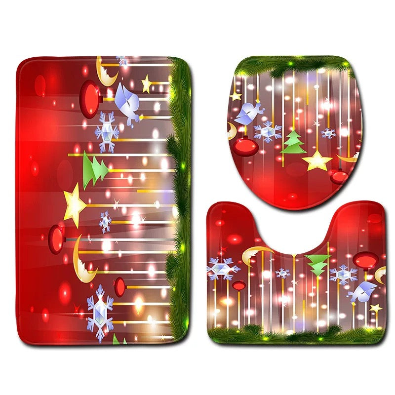 JUEGO NAVIDEÑO PARA BAÑO