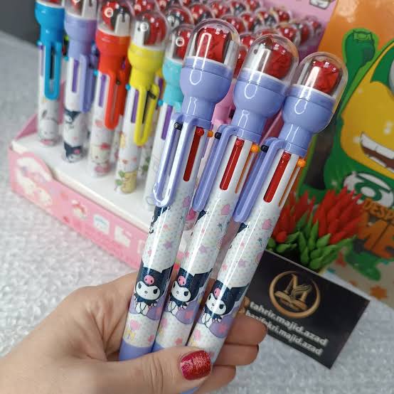 Pluma de colores QM-912 x pz