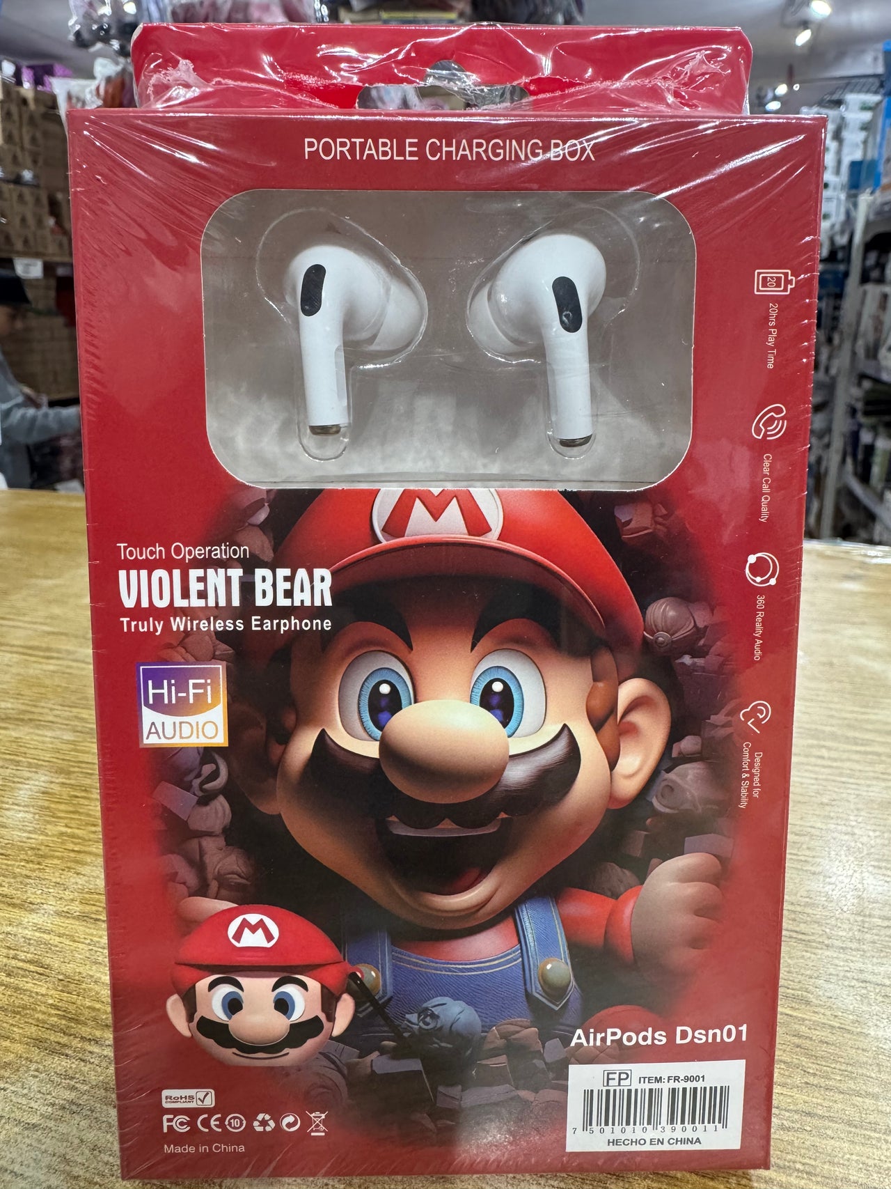 Funda y audífono 9001