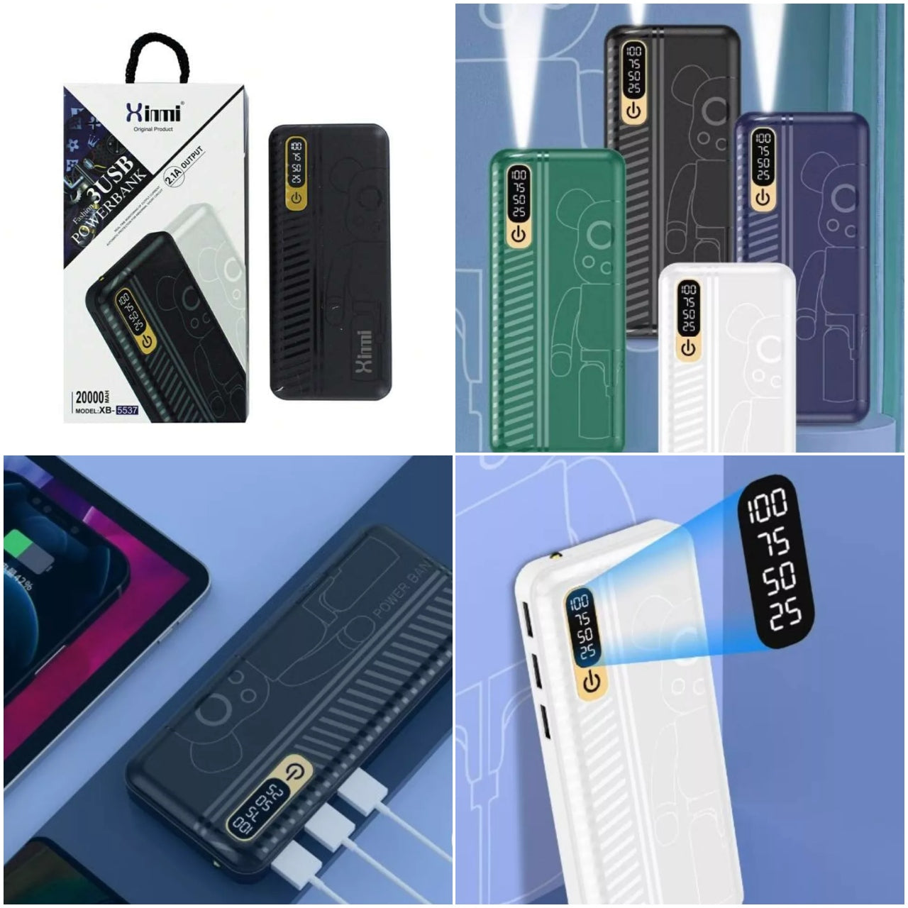 BATERIA XINMI USB POWERBANK