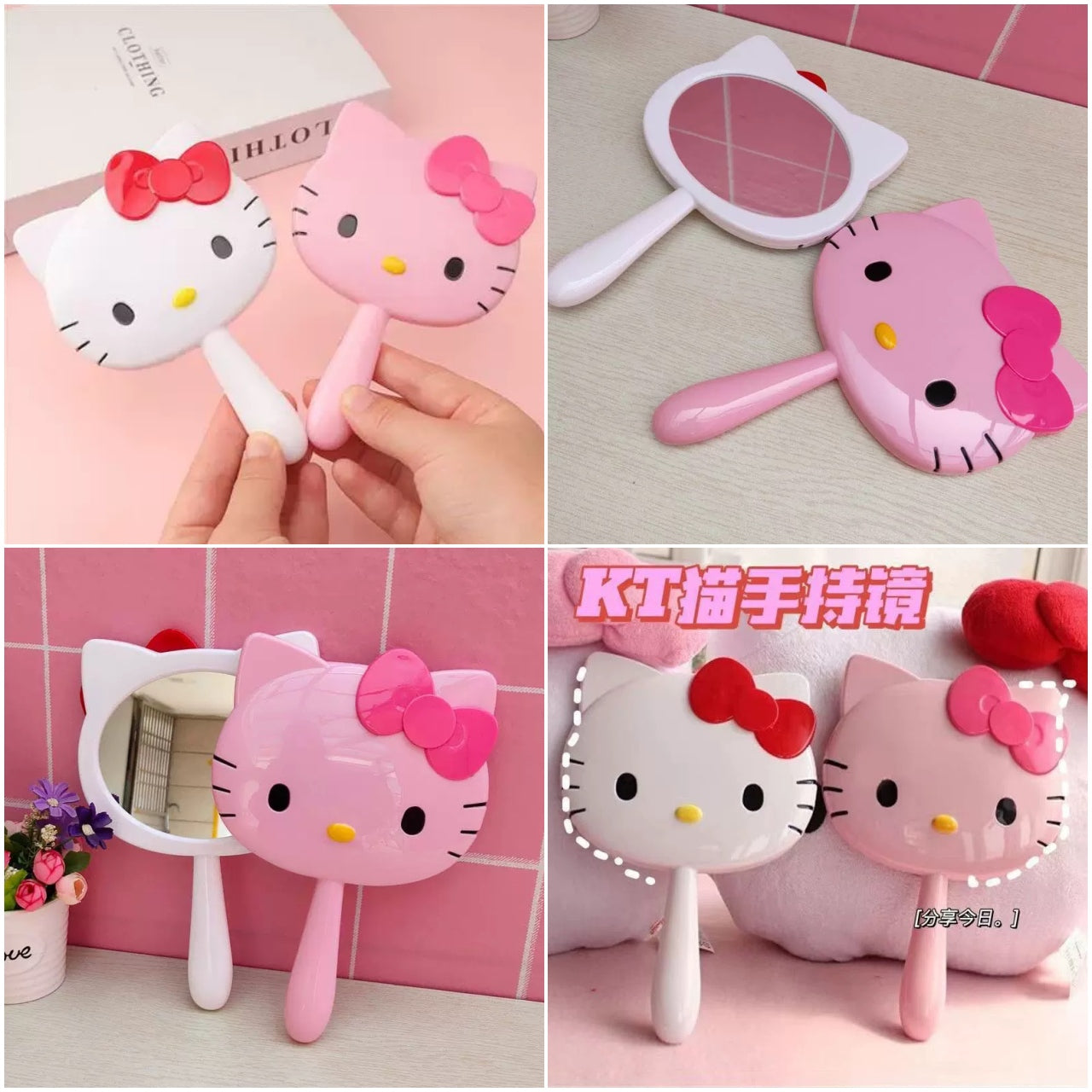 ESPEJO DE MANO GATITA
