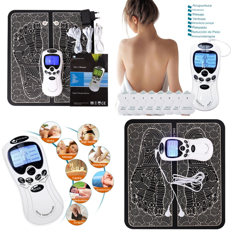 EMS MASAJEADOR ELECTRO ESTIMULADOR DIGITAL