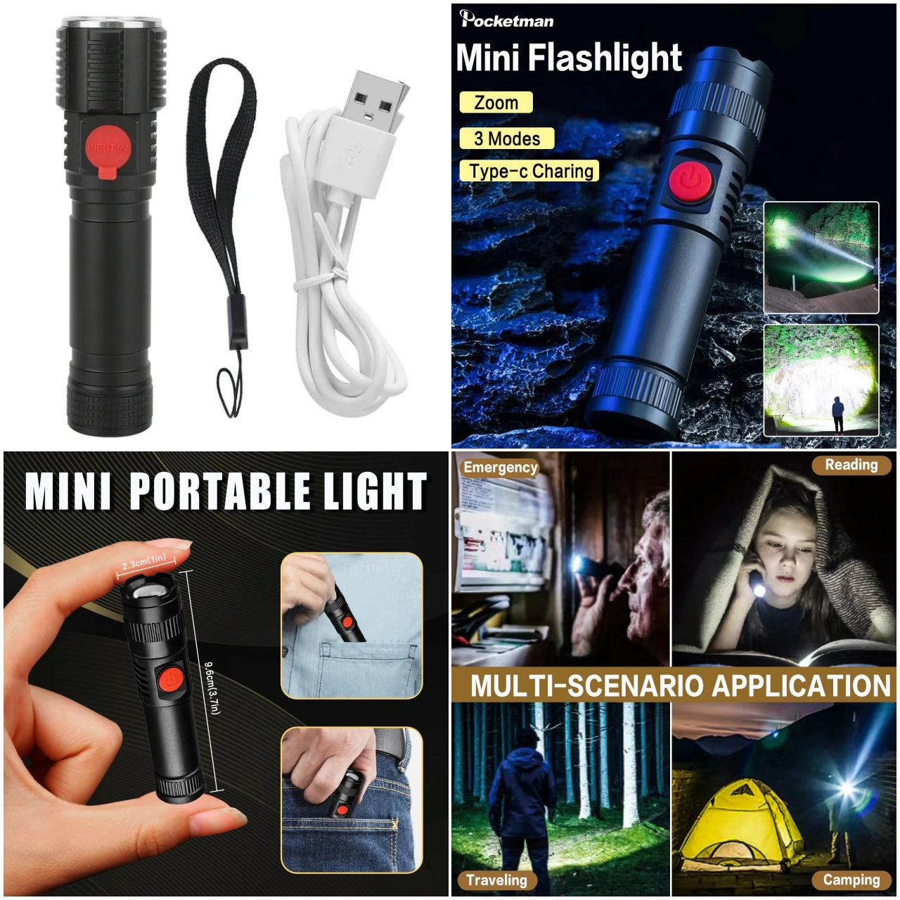 Mini zoom 2306 lámpara