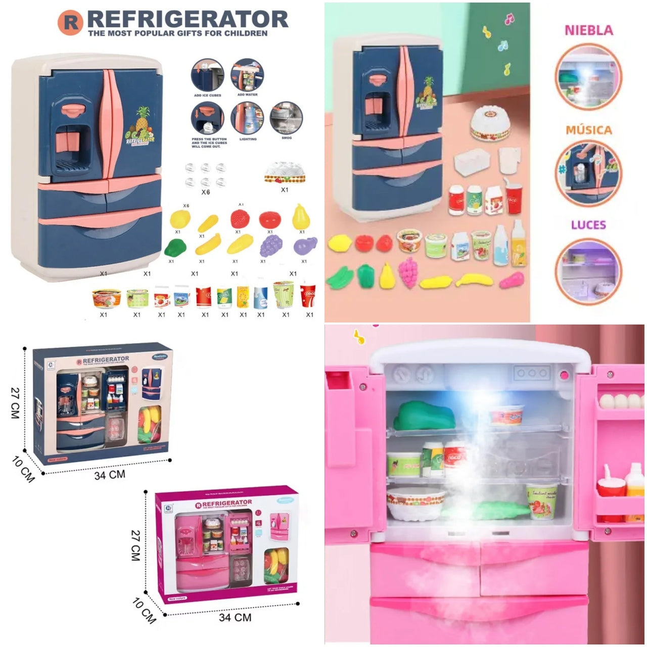 Refrigerador y cocina