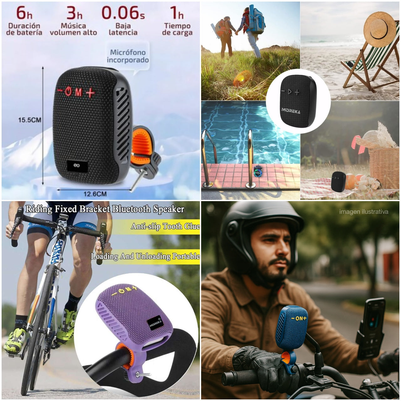 Bocina MOREKA bicicleta Scooter