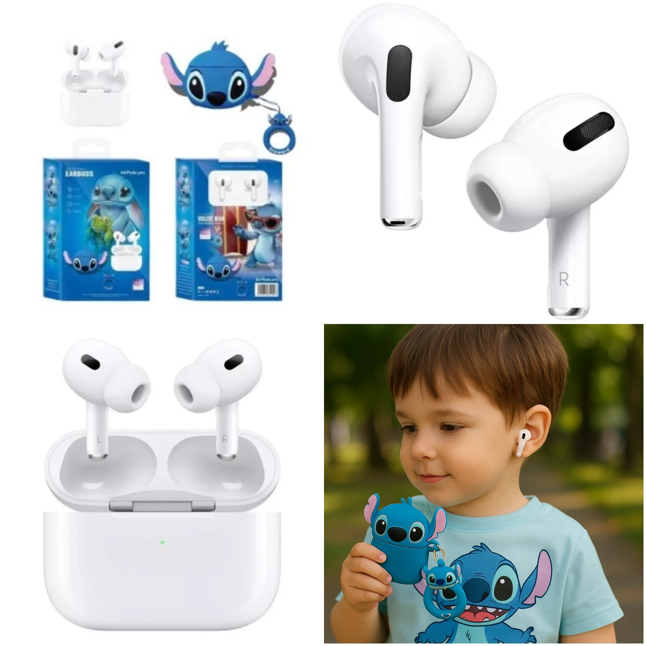 AUDIFONOS SET DE MODA CON FUNDA