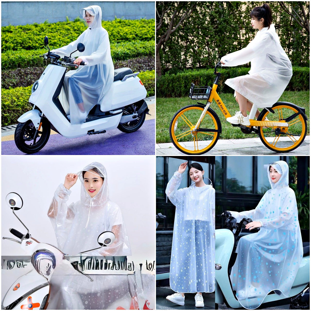 IMPERMEABLE PARA MOTO BICI SCOTER RESISTENTE
