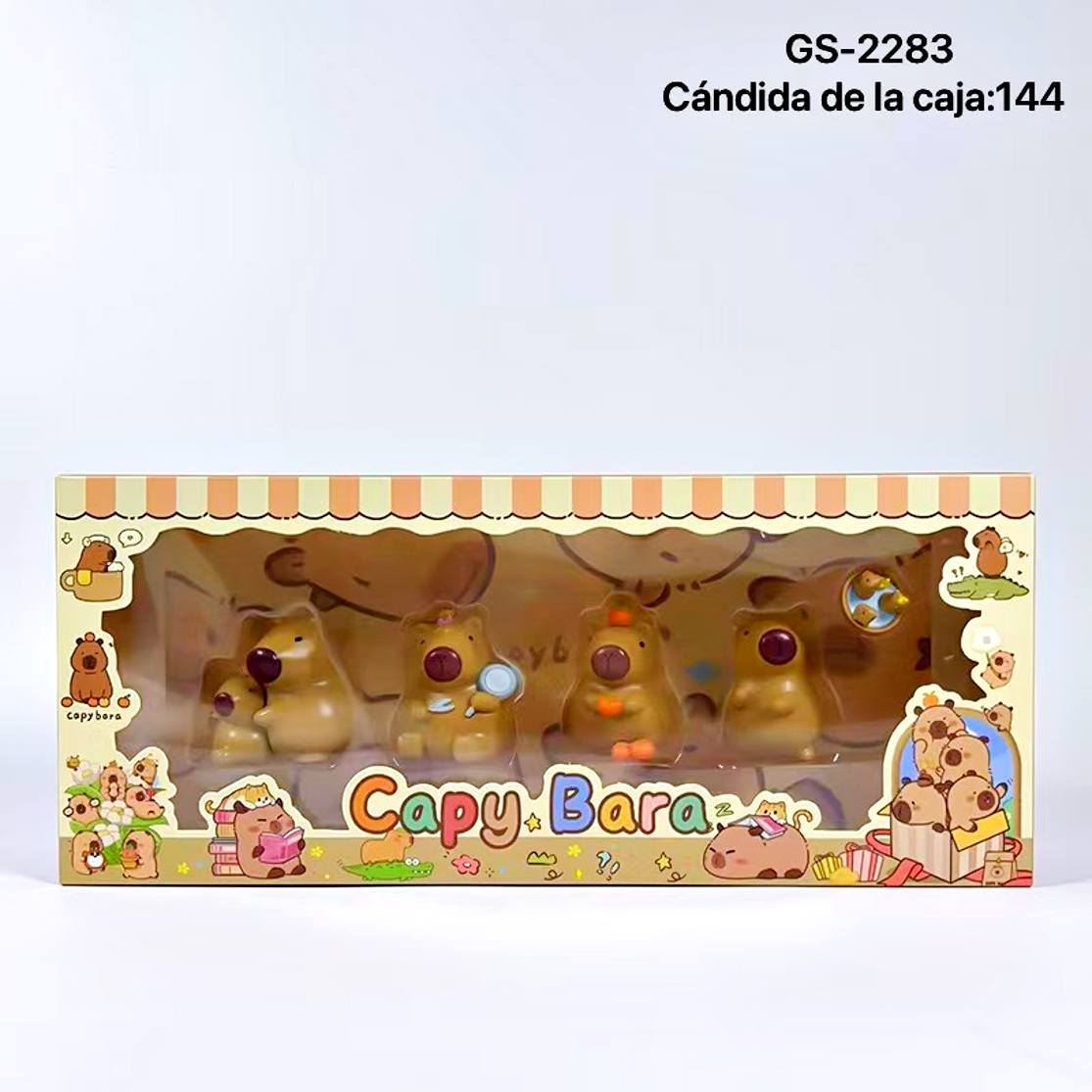 SET CAPIBARA COLECCION