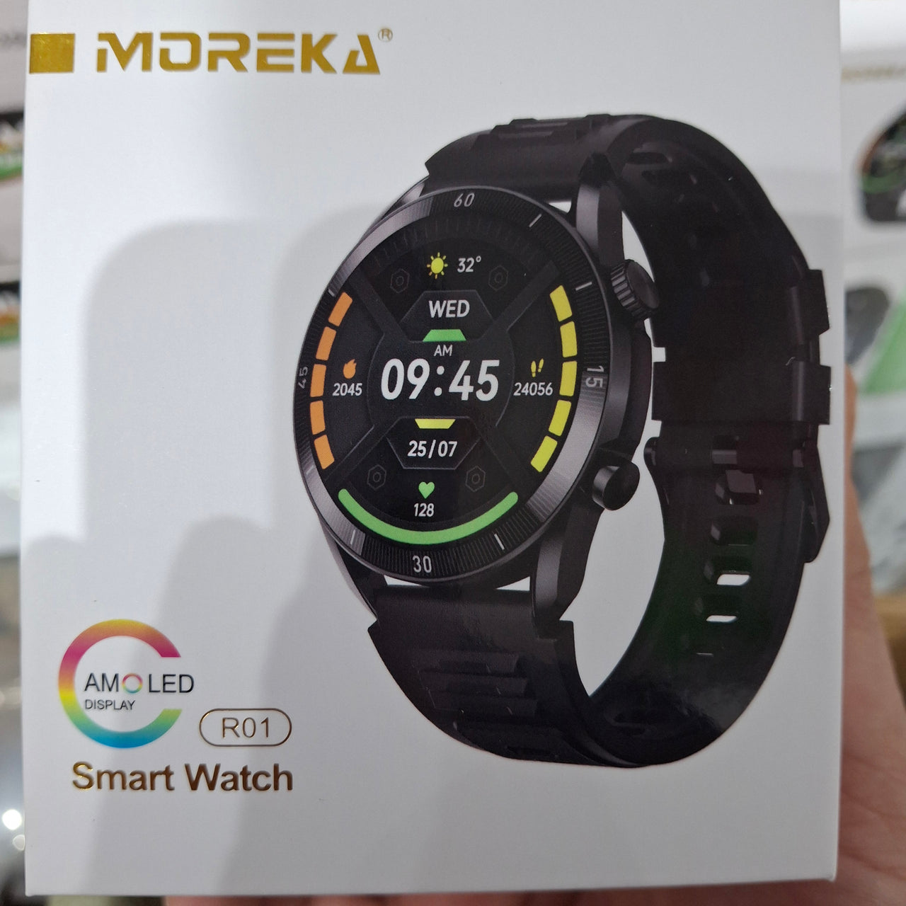 RELOJ INTELIGENTE MOREJA R01 Monitoreo de salud