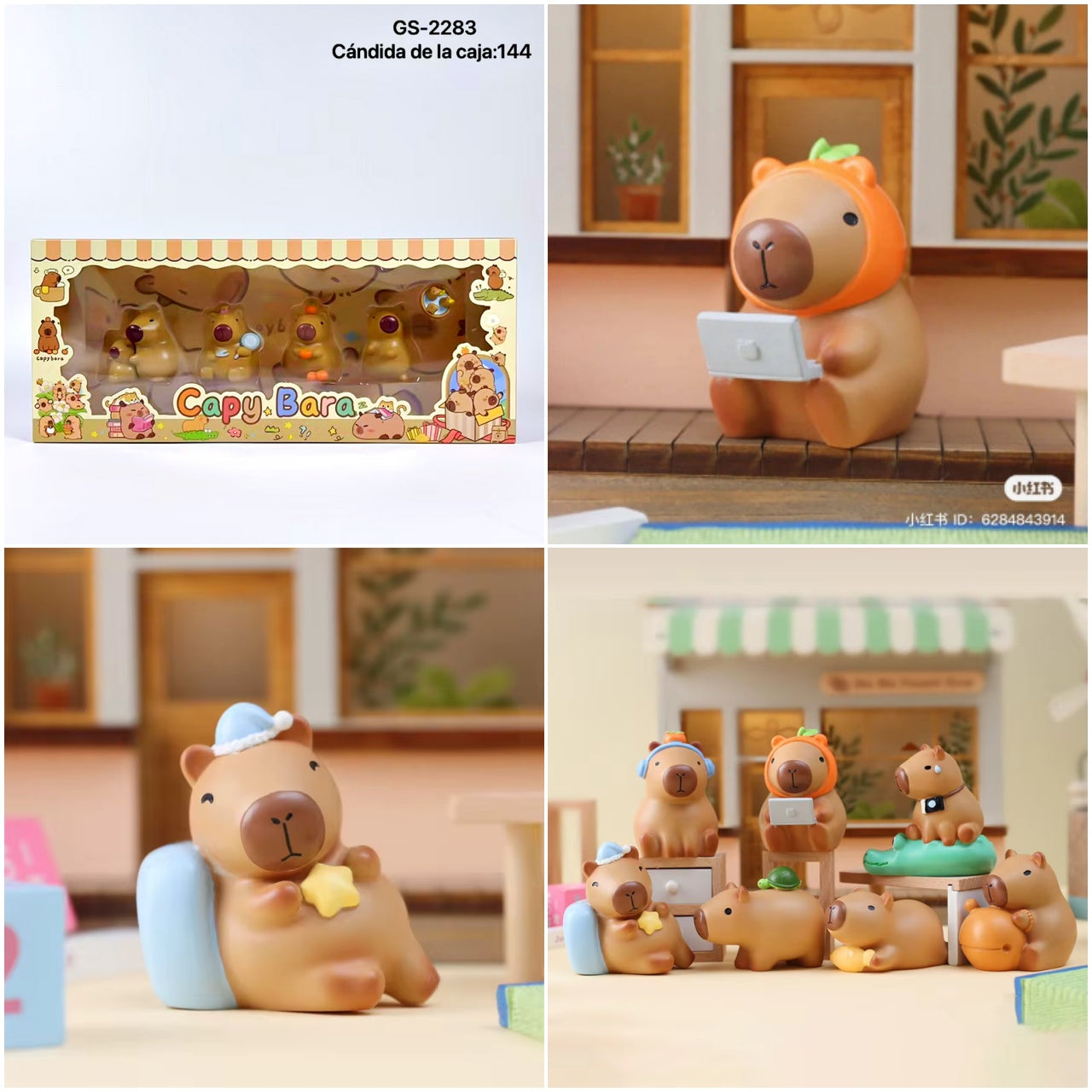 SET CAPIBARA COLECCION