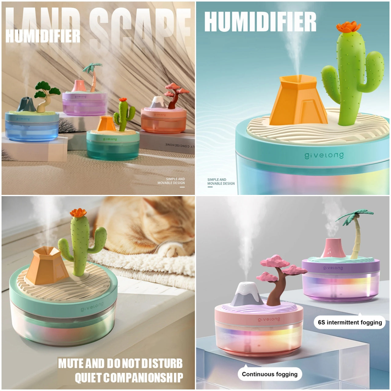 HUMIDIFICADOR AROMATERAPIA